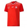 Herren Fußballbekleidung Schweiz Heimtrikot WM 2022 Kurzarm